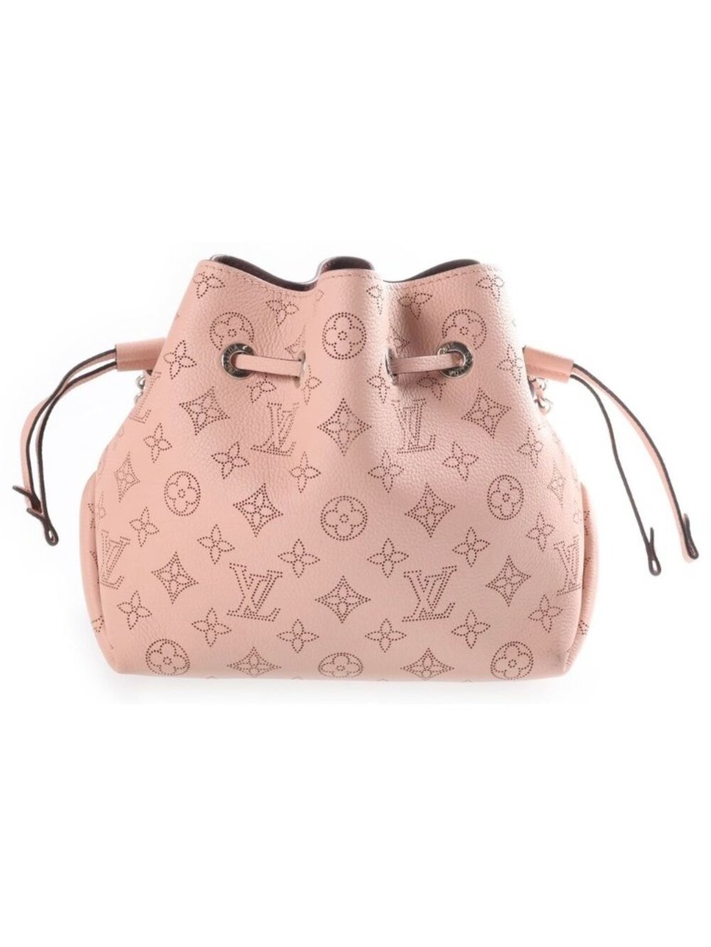 Louis Vuitton Mahina Bella 2-Way Shoulder Bag Chain Pink Leather Silver